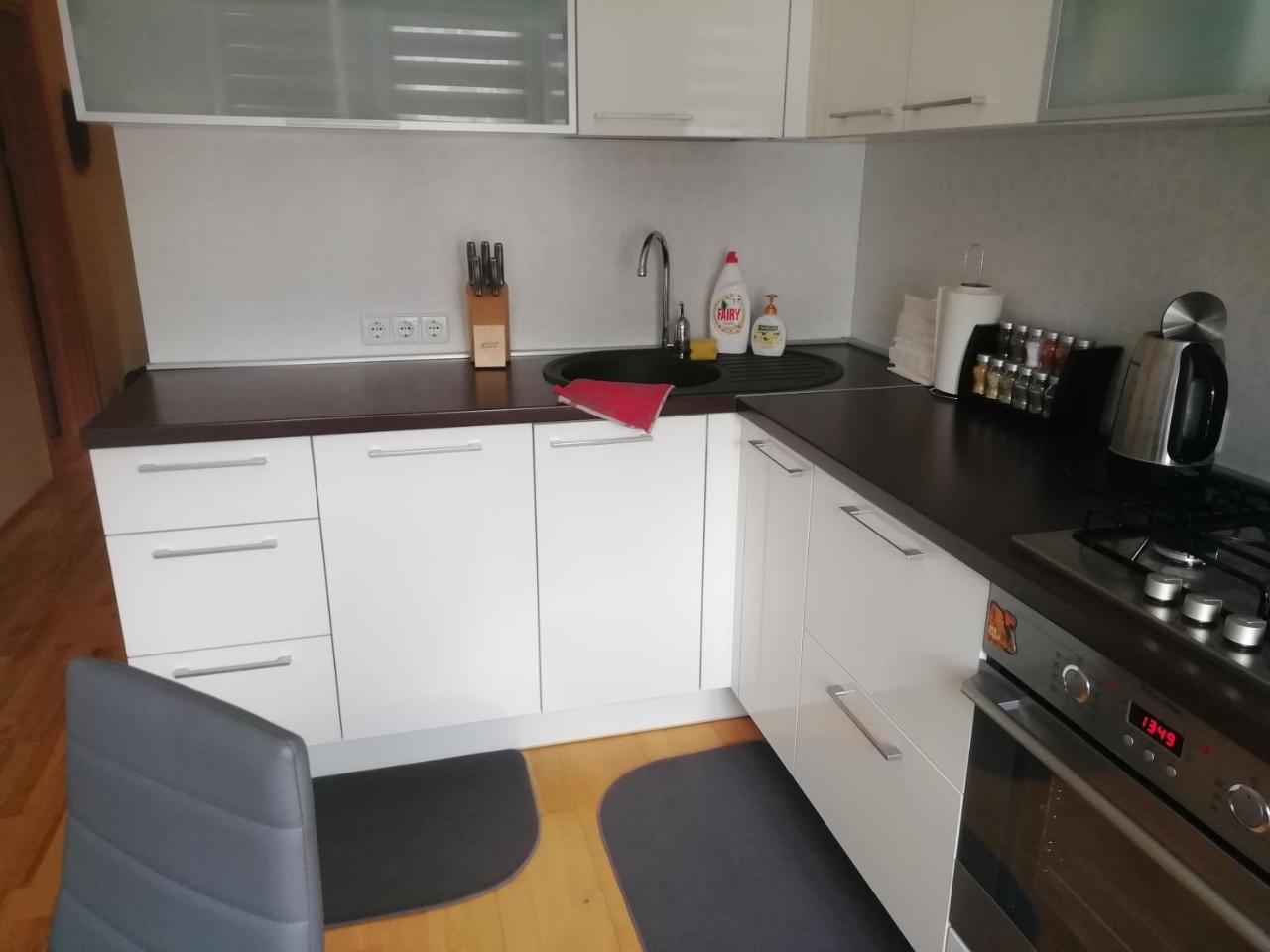 Panevėžys Justinos Apartamentai Panevezyje מראה חיצוני תמונה